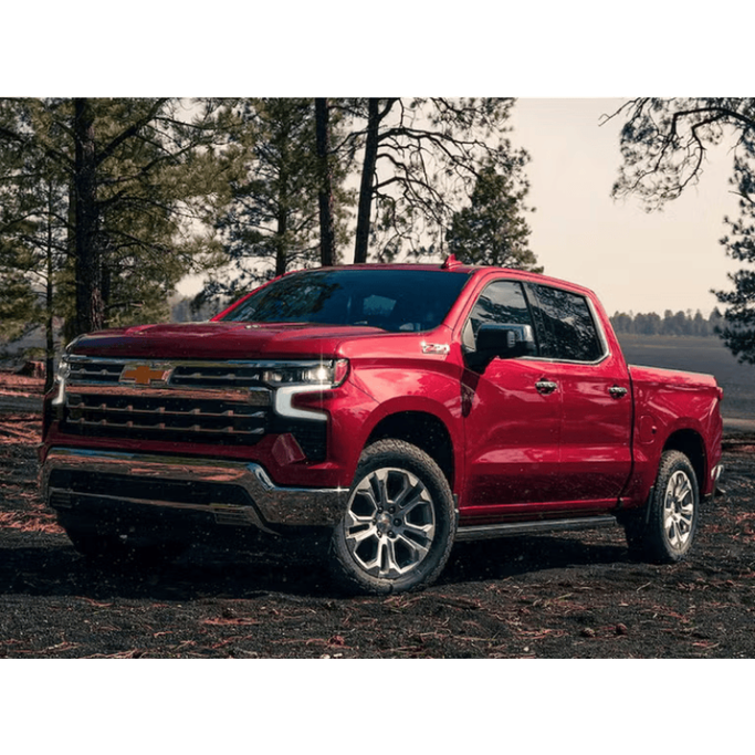 جديدة Chevrolet Silverado عملية فيس ليفت IV (T1XX), 5.3 l, 2025 في في المملكة العربية السعودية, جدة من Al Qeemah معرض القيمة، اللون أحمر. أخرى | AUTO.AE