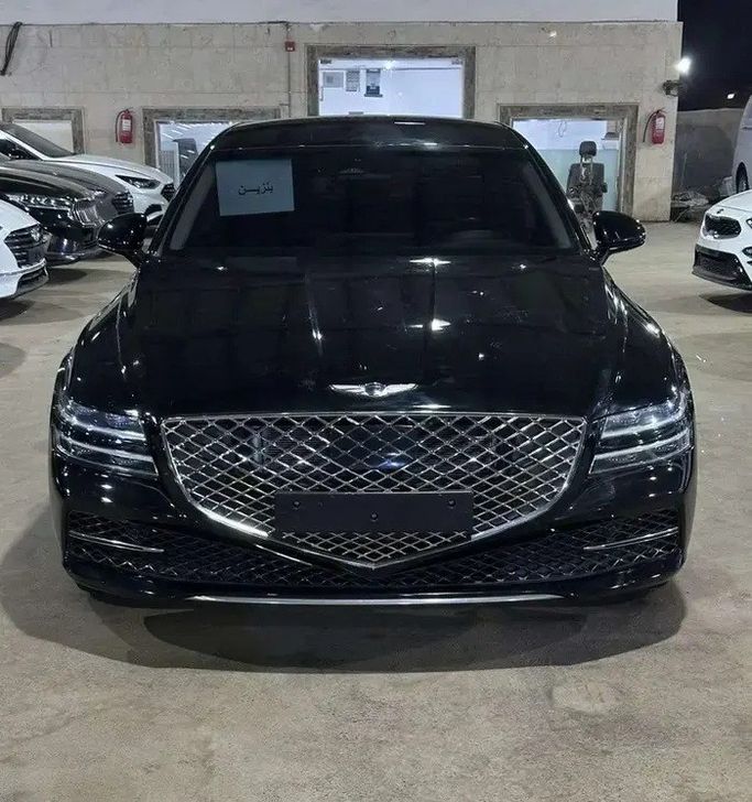 Used Genesis G80 II, 3.5 l, 2021 in Saudi Arabia, Jeddah by Manarat Al Tayseer شركة منارة التيسير, Black color. Korean Specs | AUTO.AE | Listing #295507