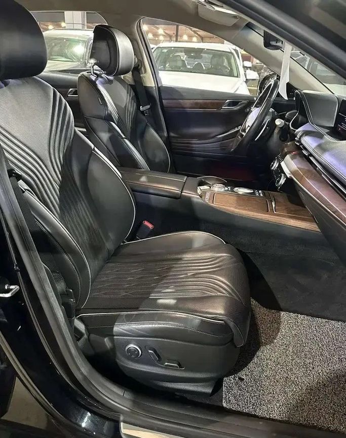 Used Genesis G80 II, 3.5 l, 2021 in Saudi Arabia, Jeddah by Manarat Al Tayseer شركة منارة التيسير, Black color. Korean Specs | AUTO.AE | Listing #295507 — photo 16 of 17