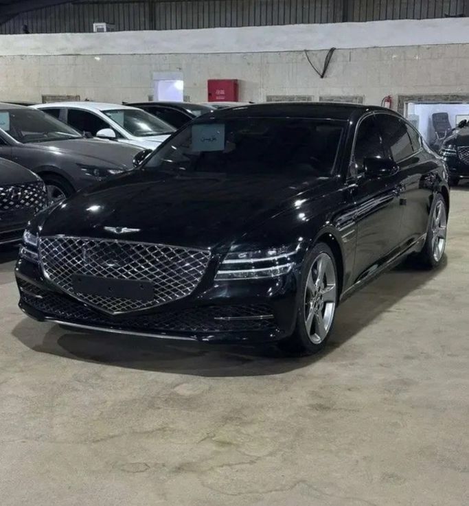 Used Genesis G80 II, 3.5 l, 2021 in Saudi Arabia, Jeddah by Manarat Al Tayseer شركة منارة التيسير, Black color. Korean Specs | AUTO.AE | Listing #295507 — photo 3 of 17