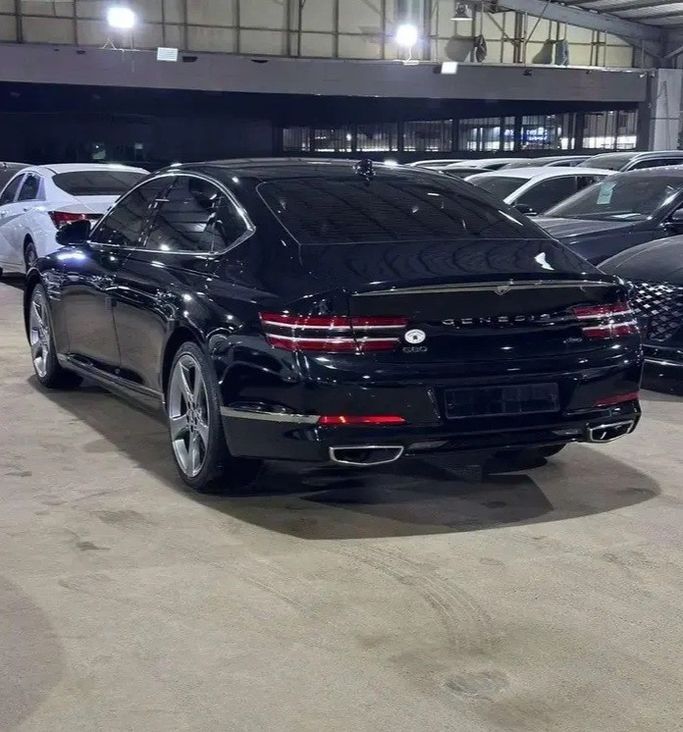Used Genesis G80 II, 3.5 l, 2021 in Saudi Arabia, Jeddah by Manarat Al Tayseer شركة منارة التيسير, Black color. Korean Specs | AUTO.AE | Listing #295507 — photo 6 of 17