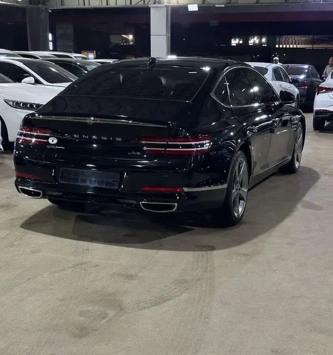 Used Genesis G80 II, 3.5 l, 2021 in Saudi Arabia, Jeddah by Manarat Al Tayseer شركة منارة التيسير, Black color. Korean Specs | AUTO.AE | Listing #295507 — photo 7 of 17