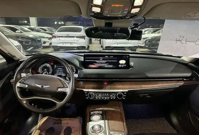 Used Genesis G80 II, 3.5 l, 2021 in Saudi Arabia, Jeddah by Manarat Al Tayseer شركة منارة التيسير, Black color. Korean Specs | AUTO.AE | Listing #295507 — photo 9 of 17