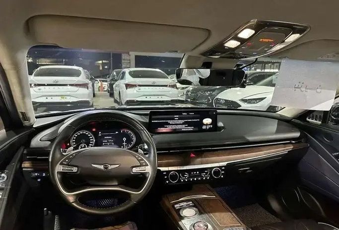 Used Genesis G80 II, 3.5 l, 2021 in Saudi Arabia, Jeddah by Manarat Al Tayseer شركة منارة التيسير, Black color. Korean Specs | AUTO.AE | Listing #295507 — photo 10 of 17