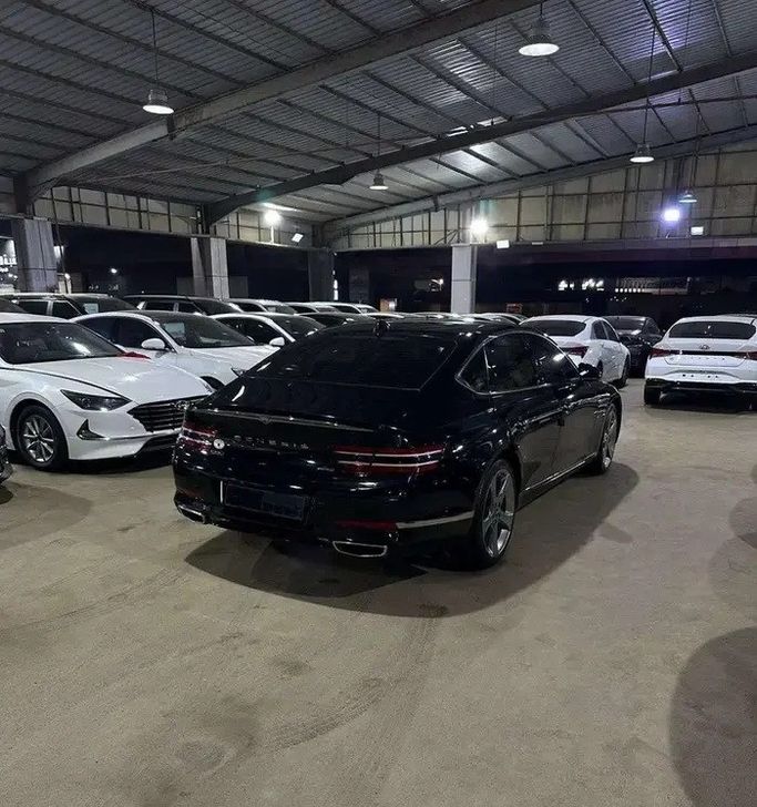Used Genesis G80 II, 2.5 l, 2021 in Saudi Arabia, Jeddah by Manarat Al Tayseer شركة منارة التيسير, Black color.  | AUTO.AE | Listing #295963 — photo 10 of 25