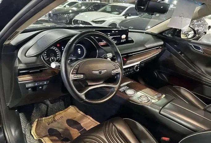Used Genesis G80 II, 2.5 l, 2021 in Saudi Arabia, Jeddah by Manarat Al Tayseer شركة منارة التيسير, Black color.  | AUTO.AE | Listing #295963 — photo 23 of 25