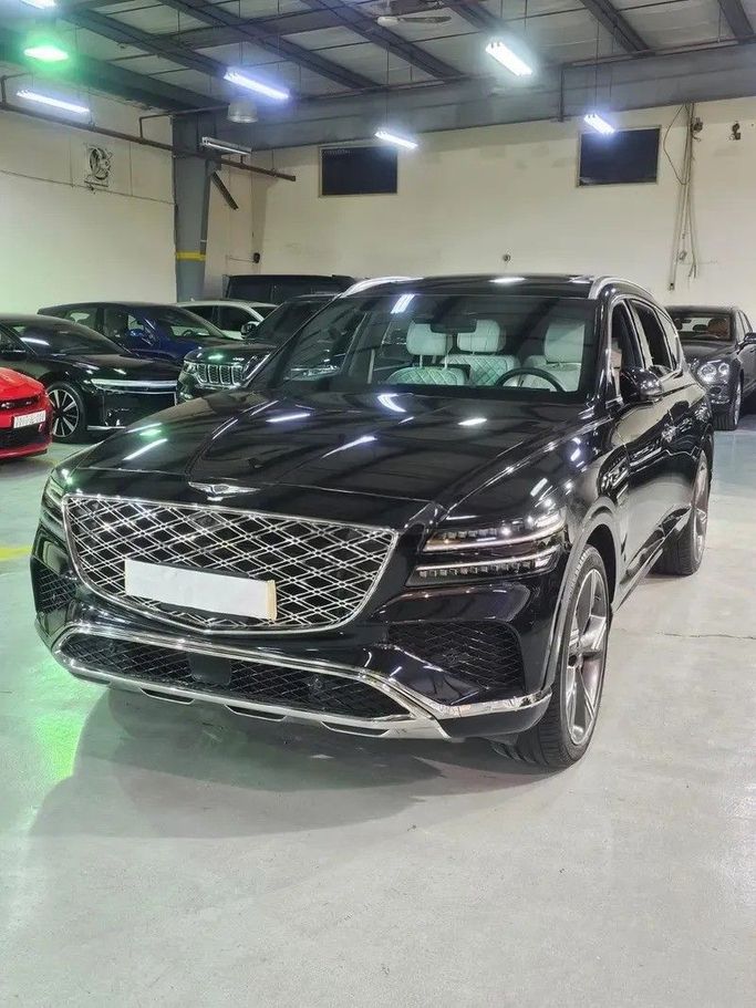 مستعملة Genesis GV80 أنا فيس ليفت, 3.5 l, 2025 في في المملكة العربية السعودية, جدة من Edition One، اللون أسود.  | AUTO.AE | إعلان #246346