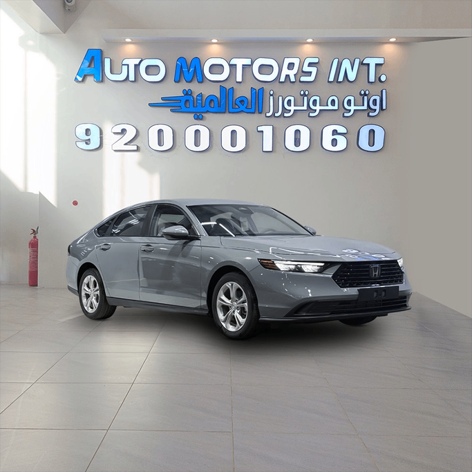 جديدة Honda Accord حادي عشر, 1.5 l, 2025 في في المملكة العربية السعودية, جدة من Auto Motors Int. أوتو موتورز العالمية، اللون رمادي.  | AUTO.AE