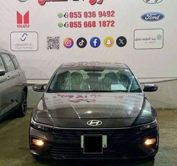 مستعملة Hyundai Elantra عملية فيس ليفت VII (CN7), 1.5 l, 2025 في في المملكة العربية السعودية, جدة من Al Ostool Al Afdal  الاسطول الافضل للسيارات، اللون رمادي.  | AUTO.AE | إعلان #280709
