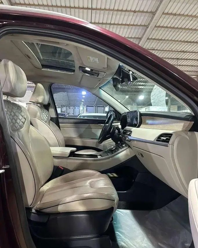 مستعملة Hyundai Palisade I، 2.2 لتر، 2021 في المملكة العربية السعودية، جدة من Manarat Al Tayseer شركة منارة التيسير، اللون خمري. المواصفات الكورية | AUTO.AE | إعلان #295932 — صورة 19 من 19