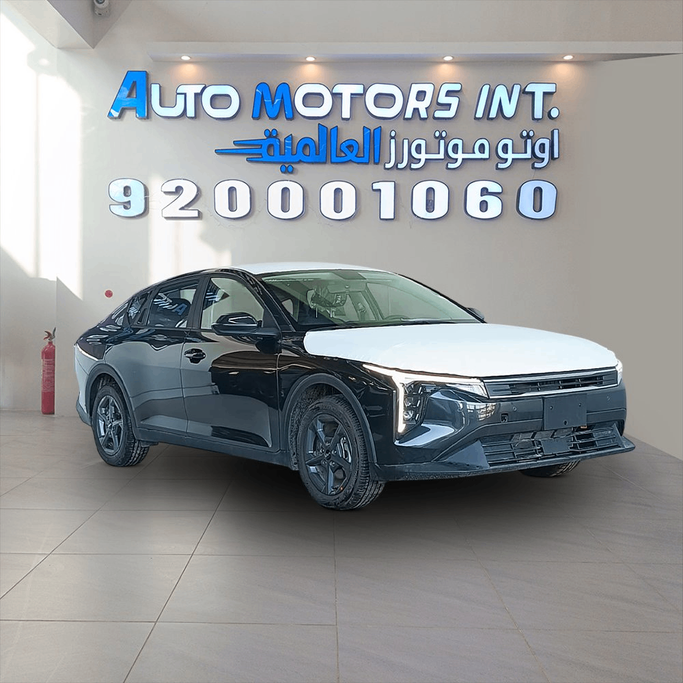 جديدة Kia K4, 2.0 l, 2026 في في المملكة العربية السعودية, جدة من Auto Motors Int. أوتو موتورز العالمية، اللون أسود.  | AUTO.AE