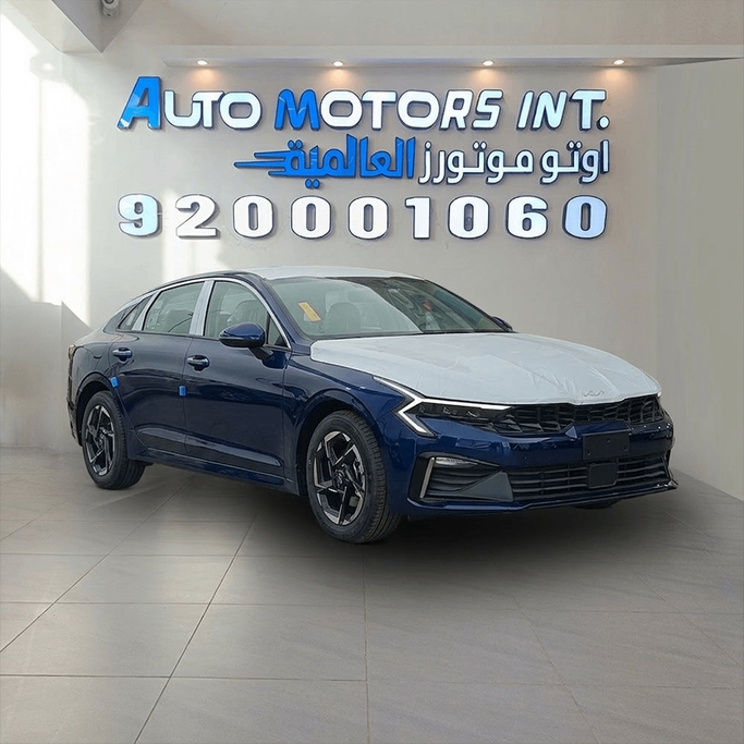 Новый Kia K5 III Рестайлинг, 2.5 л, 2026 в Саудовская Аравия, Джидда от Auto Motors Int. أوتو موتورز العالمية Синий цвет. Other | AUTO.AE | Объявление #275514
