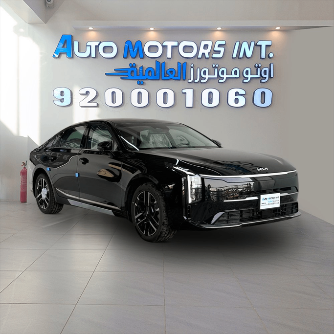 جديدة Kia K8 أنا فيس ليفت, 3.5 l, 2026 في في المملكة العربية السعودية, جدة من Auto Motors Int. أوتو موتورز العالمية، اللون أسود.  | AUTO.AE