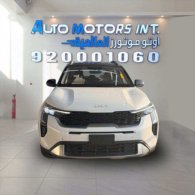 Новый Kia Sonet I Рестайлинг, 1.5 л, 2026 в Саудовская Аравия, Джидда от Auto Motors Int. أوتو موتورز العالمية Белый цвет.  | AUTO.AE