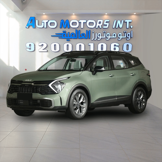 New Kia Sportage V, 1.5 l, 2026 in Saudi Arabia, Jeddah by Auto Motors Int. أوتو موتورز العالمية, Green color. Other | AUTO.AE | Listing #275528