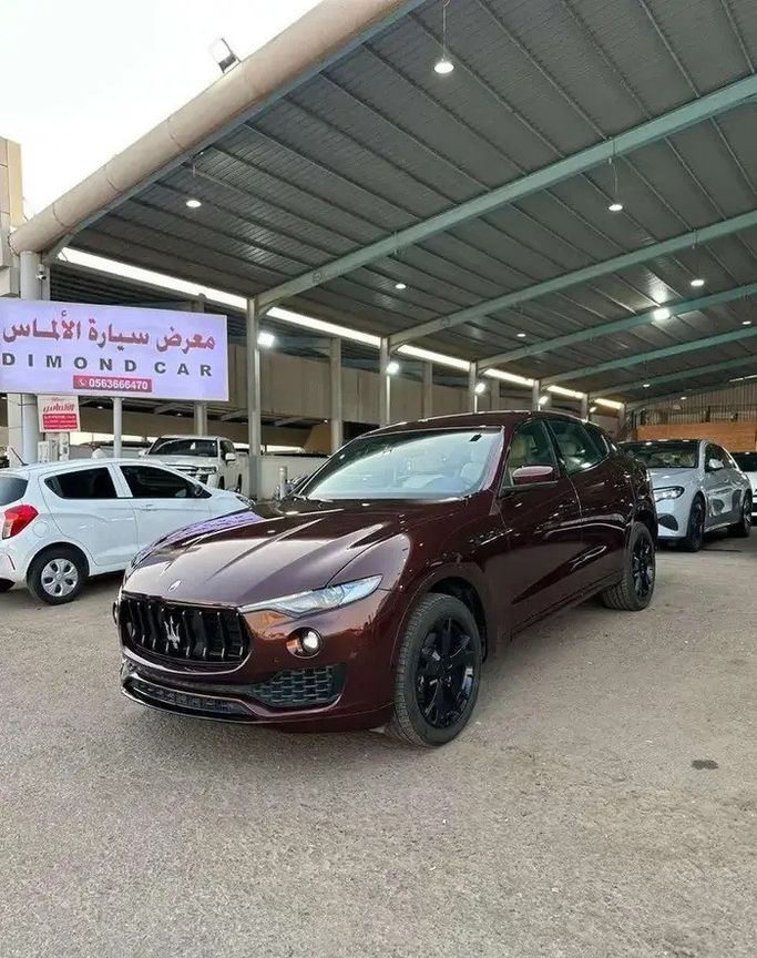 Used Maserati Levante I, 3.0 l, 2019 in Saudi Arabia, Jeddah by Diamond Car معرض سيارة الألماس, Maroon color.  | AUTO.AE | Listing #282247