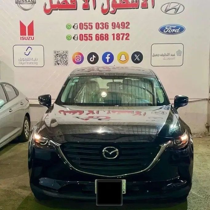 مستعملة Mazda CX-9 فيس ليفت الثاني, 2.5 l, 2022 في في المملكة العربية السعودية, جدة من Al Ostool Al Afdal  الاسطول الافضل للسيارات، اللون أسود.  | AUTO.AE | إعلان #280718