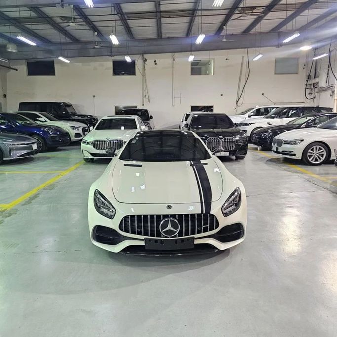 New Mercedes-Benz AMG GT GT I Facelift, 4.0 l, 2020 in Saudi Arabia, Jeddah by Edition One, White color.  | AUTO.AE