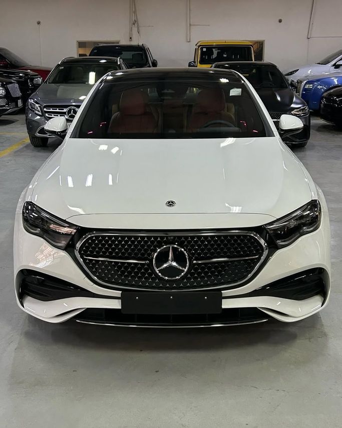 New Mercedes-Benz E-Class 300 V (W213, S213, C238) Facelift, 2.0 l, 2023 in Saudi Arabia, Jeddah by Edition One, White color.  | AUTO.AE | Listing #246107