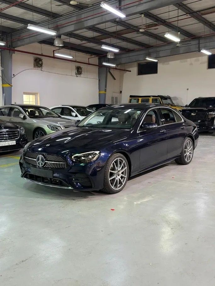 Подержанный Mercedes-Benz E-Class 200 V (W213, S213, C238) Рестайлинг, 2.0 л, 2023 в Саудовская Аравия, Джидда от Edition One Тёмно-синий цвет.  | AUTO.AE | Объявление #246831