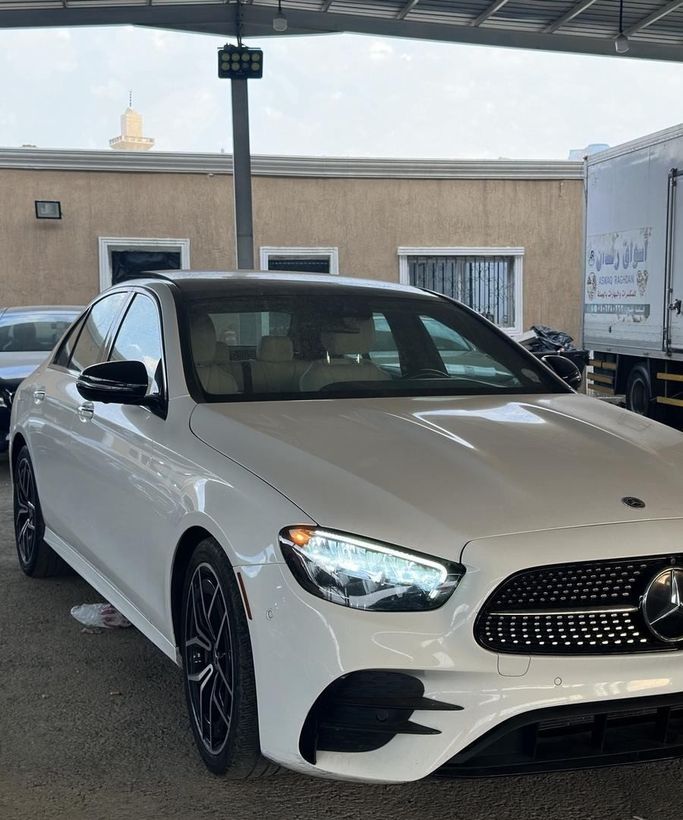 Used Mercedes-Benz E-Class 350 V (W213, S213, C238), 2.0 l, 2021 in Saudi Arabia, Jeddah by Al Mada Car المدى كار للسيارات, White color. Other | AUTO.AE | Listing #281090