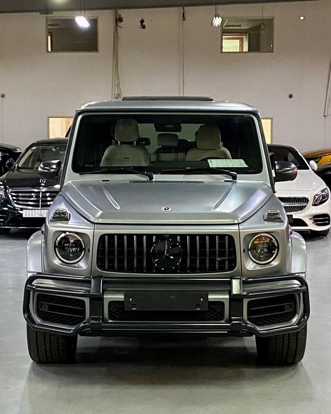 Подержанный Mercedes-Benz G-Class AMG 63 AMG II (W463), 4.0 л, 2022 в Саудовская Аравия, Джидда от Edition One Серебристый цвет.  | AUTO.AE | Объявление #246170