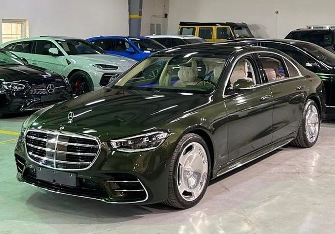 Подержанный Mercedes-Benz S-Class 580 4MATIC VII (W223), 4.0 л, 2023 в Саудовская Аравия, Джидда от Edition One Зеленый цвет.  | AUTO.AE | Объявление #246846