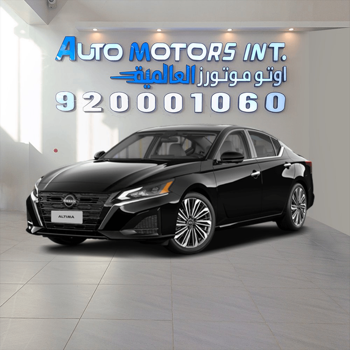 جديدة Nissan Altima فيس ليفت السادس (L34), 2.5 l, 2026 في في المملكة العربية السعودية, جدة من Auto Motors Int. أوتو موتورز العالمية، اللون أسود. أخرى | AUTO.AE | إعلان #275458