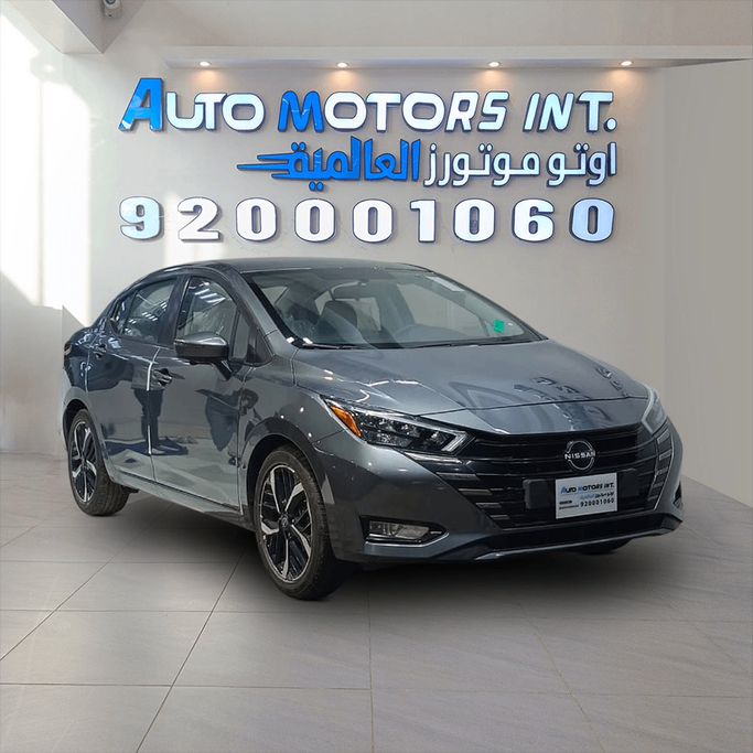 Новый Nissan Sunny N18 Рестайлинг, 1.6 л, 2024 в Саудовская Аравия, Джидда от Auto Motors Int. أوتو موتورز العالمية Серый цвет.  | AUTO.AE