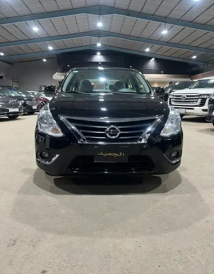 مستعملة ⁦Nissan Sunny فيس ليفت N17، 1.5 l، 2023⁩ في في المملكة العربية السعودية, جدة من Al-Jaied Cars معرض الجعيد للسيارات، اللون أسود.  | AUTO.AE | إعلان #282438