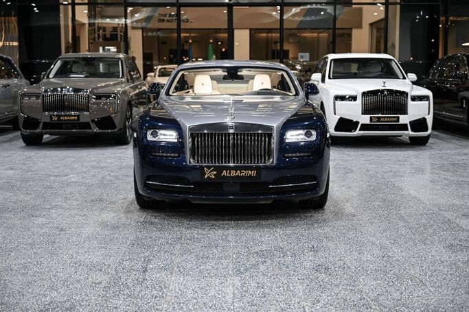 جديدة Rolls-Royce Wraith, 6.6 l, 2016 في في المملكة العربية السعودية, جدة من Al Barimi Cars شركة البريمي للسيارات، اللون أزرق. مواصفات الخليج | AUTO.AE | إعلان #252470