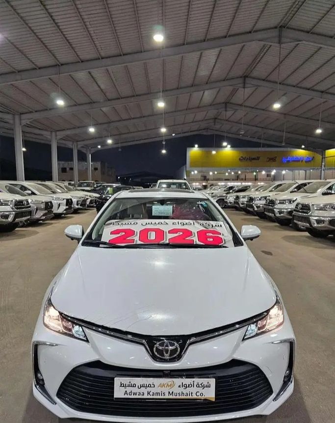 Новый Toyota Corolla Sporty XII (E210), 2.0 л, 2026 в Саудовская Аравия, Джидда от AKM شركة اضواء خميس مشيط Белый цвет. Other | AUTO.AE | Объявление #274264