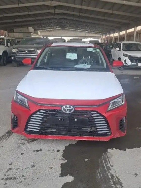 New ⁦Toyota Yaris IV (AC100), 1.5 l, 2024⁩ in Saudi Arabia, Jeddah by شركة خالد السلمي للسيارات, Red color.  | AUTO.AE | Listing #283256