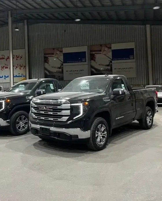 جديدة ⁦GMC Sierra فيس ليفت IV، 5.3 l، 2026⁩ في في المملكة العربية السعودية, خميس مشيط من معرض شركة  هبوب نجد الجديد المحدودة للسيارات، اللون أسود.  | AUTO.AE | إعلان #284102