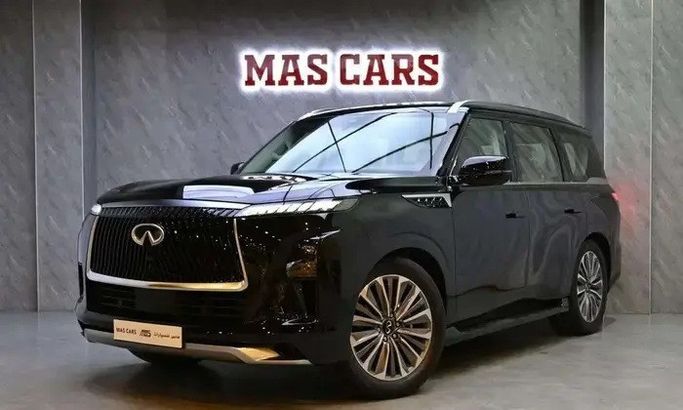 New Infiniti QX80 II (Z63), 3.5 l, 2026 in Saudi Arabia, Khobar by ماس للسيارات MAS CARS, Black color.  | AUTO.AE | Listing #271706