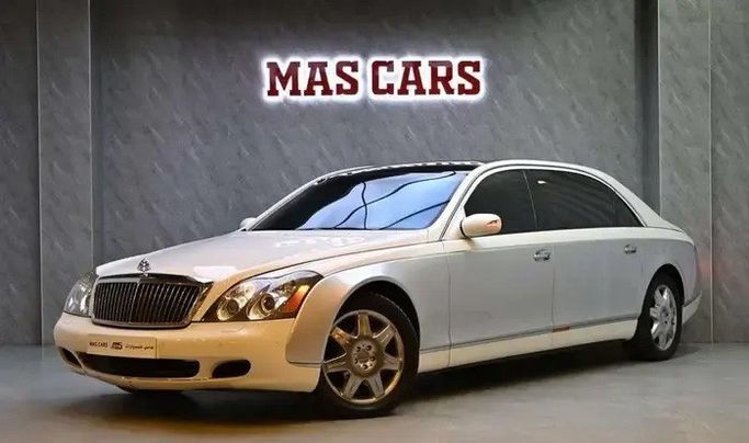 مستعملة Maybach 62 I, 5.5 l, 2004 في في المملكة العربية السعودية, الخبر من ماس للسيارات MAS CARS، اللون فضي.  | AUTO.AE | إعلان #271774