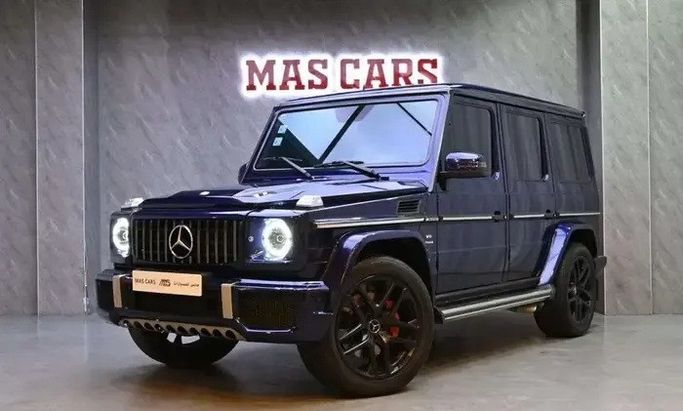 مستعملة Mercedes-Benz G-Class AMG 63 AMG I (W463) عملية فيس ليفت 2, 5.5 l, 2013 في في المملكة العربية السعودية, الخبر من ماس للسيارات MAS CARS، اللون أزرق داكن.  | AUTO.AE | إعلان #271733