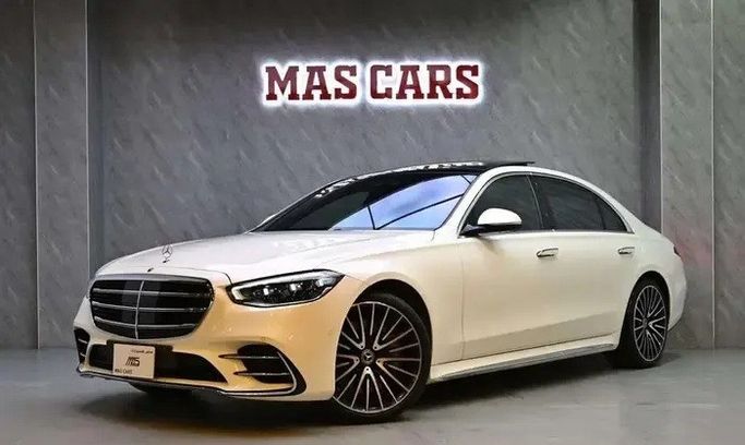 مستعملة Mercedes-Benz S-Class 580 4MATIC سابعاً (W223), 4.0 l, 2022 في في المملكة العربية السعودية, الخبر من ماس للسيارات MAS CARS، اللون أبيض.  | AUTO.AE | إعلان #271790