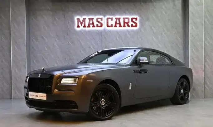 مستعملة Rolls-Royce Wraith, 6.6 l, 2014 في في المملكة العربية السعودية, الخبر من ماس للسيارات MAS CARS، اللون رمادي.  | AUTO.AE | إعلان #271885