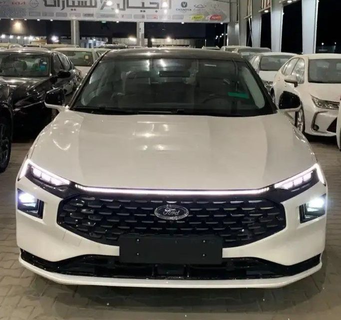 New Ford Taurus China / GCC, 2.0 l, 2026 in Saudi Arabia, Mecca by Alajyal Cars الأجيال للسيارات, White color.  | AUTO.AE | Listing #270570