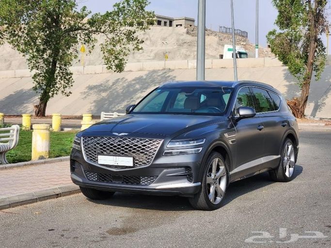 Подержанный Genesis GV80 I, 2.5 л, 2022 в Саудовская Аравия, Мекка от Al Awael Cars معرض الأوائل المميز للسيارات Черный цвет.  | AUTO.AE | Объявление #271447