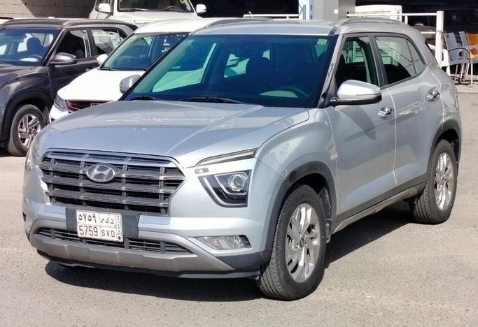 مستعملة Hyundai Creta ثانياً, 1.6 l, 2021 في في المملكة العربية السعودية, مكة المكرمة من Al Awael Cars معرض الأوائل المميز للسيارات، اللون فضي.  | AUTO.AE | إعلان #271811
