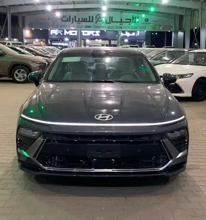 New Hyundai Sonata VIII (DN8) Facelift, 2.5 l, 2026 in Saudi Arabia, Mecca by Alajyal Cars الأجيال للسيارات, Grey color.  | AUTO.AE | Listing #270565