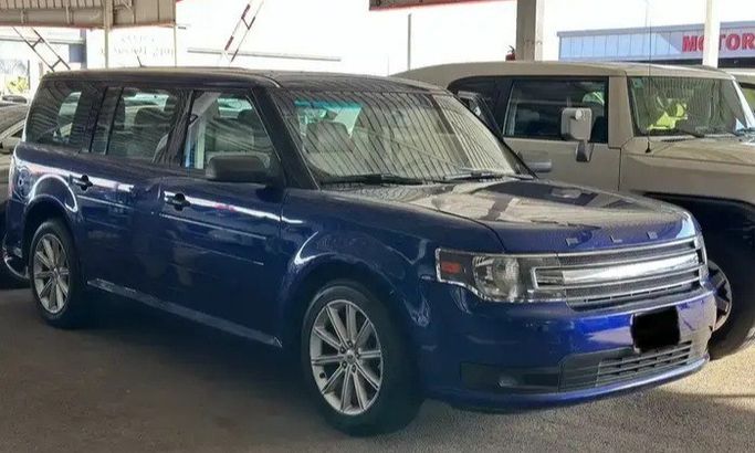 مستعملة Ford Flex أنا فيس ليفت, 3.5 l, 2013 في في المملكة العربية السعودية, المدينة المنورة من Al Aqeeq Cars معرض العقيق للسيارات، اللون أزرق. أخرى | AUTO.AE | إعلان #272033