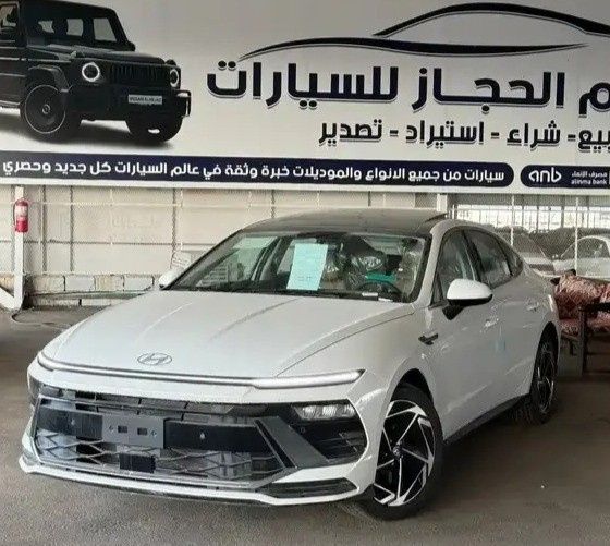 جديدة Hyundai Sonata عملية فيس ليفت VIII (DN8), 2.5 l, 2026 في في المملكة العربية السعودية, المدينة المنورة من Wisam Al Hejaz Cars شركة وسام الحجاز للسيارات، اللون أبيض. مواصفات الخليج | AUTO.AE | إعلان #269590