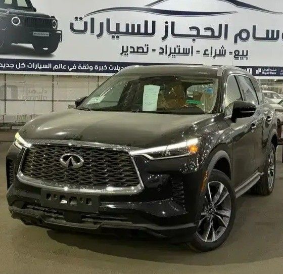 Новый Infiniti QX60 II, 3.5 л, 2024 в Саудовская Аравия, Медина от Wisam Al Hejaz Cars شركة وسام الحجاز للسيارات Черный цвет. GCC | AUTO.AE | Объявление #269594