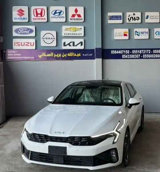 Новый Kia K5 III Рестайлинг, 2.5 л, 2026 в Саудовская Аравия, Медина от معرض قمه الابداع للسيارات Белый цвет. Other | AUTO.AE | Объявление #268483