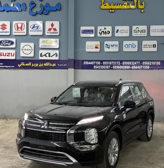 Новый Mitsubishi Outlander IV Рестайлинг, 2.5 л, 2026 в Саудовская Аравия, Медина от معرض قمه الابداع للسيارات Черный цвет. Other | AUTO.AE | Объявление #268208