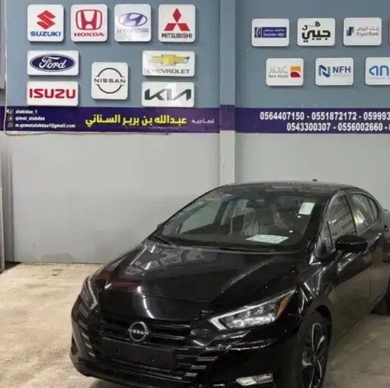 جديدة Nissan Sunny عملية فيس ليفت N18, 1.6 l, 2024 في في المملكة العربية السعودية, المدينة المنورة من معرض قمه الابداع للسيارات، اللون أسود. أخرى | AUTO.AE | إعلان #268561