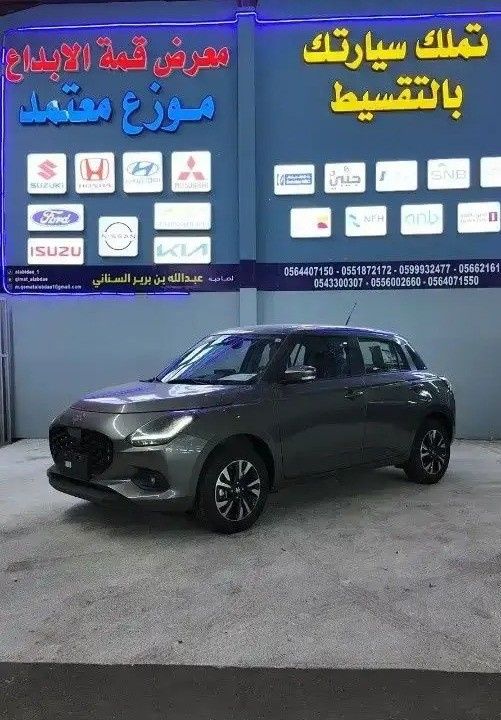 New Suzuki Swift VI, 1.2 l, 2025 in Saudi Arabia, Medina by معرض قمه الابداع للسيارات, Grey color. Other | AUTO.AE | Listing #268533